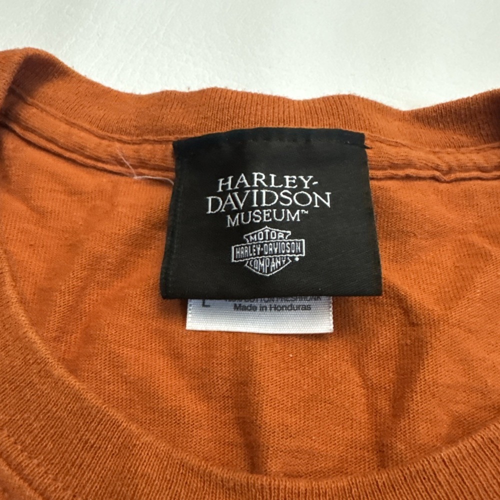 Lot Of 4 Harley-Davidson Motorcycles Mens Large T Shirts Y2K - 110 Years, Museum - Picture 9 of 10